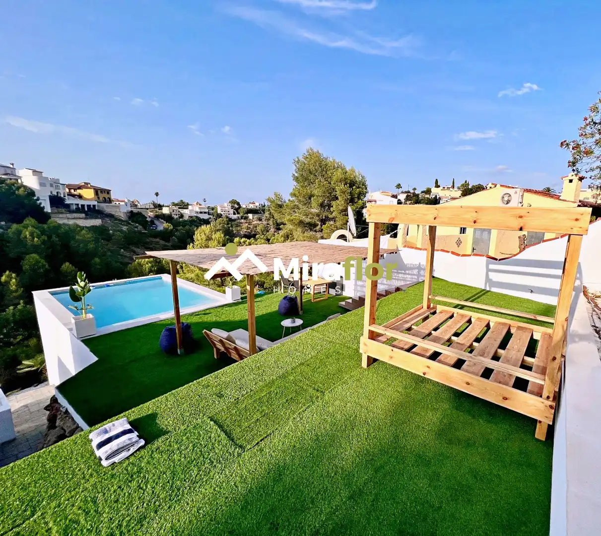 Jardín de Casa o chalet en venta en Dénia con Aire acondicionado, Jardín privado y Terraza