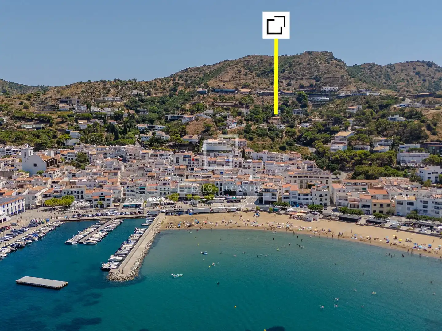 Vista exterior de Casa o xalet en venda en El Port de la Selva amb Calefacció, Terrassa i Traster