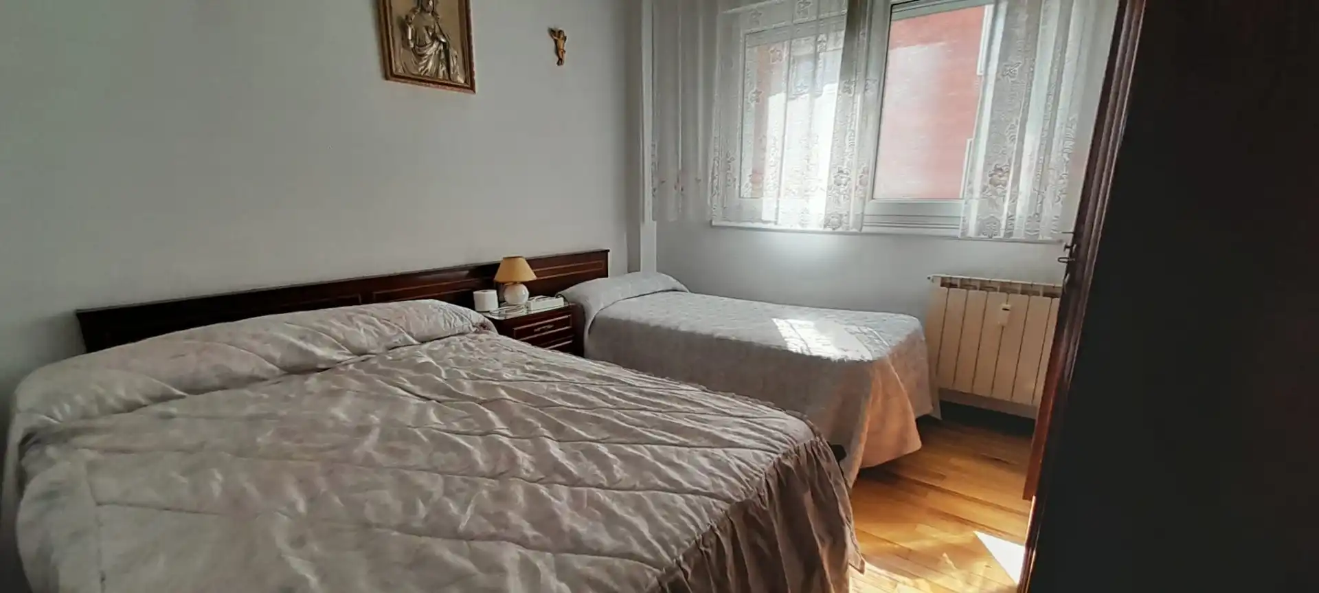 Bedroom of Flat for sale in Bilbao   with Heating, Furnished and Oven