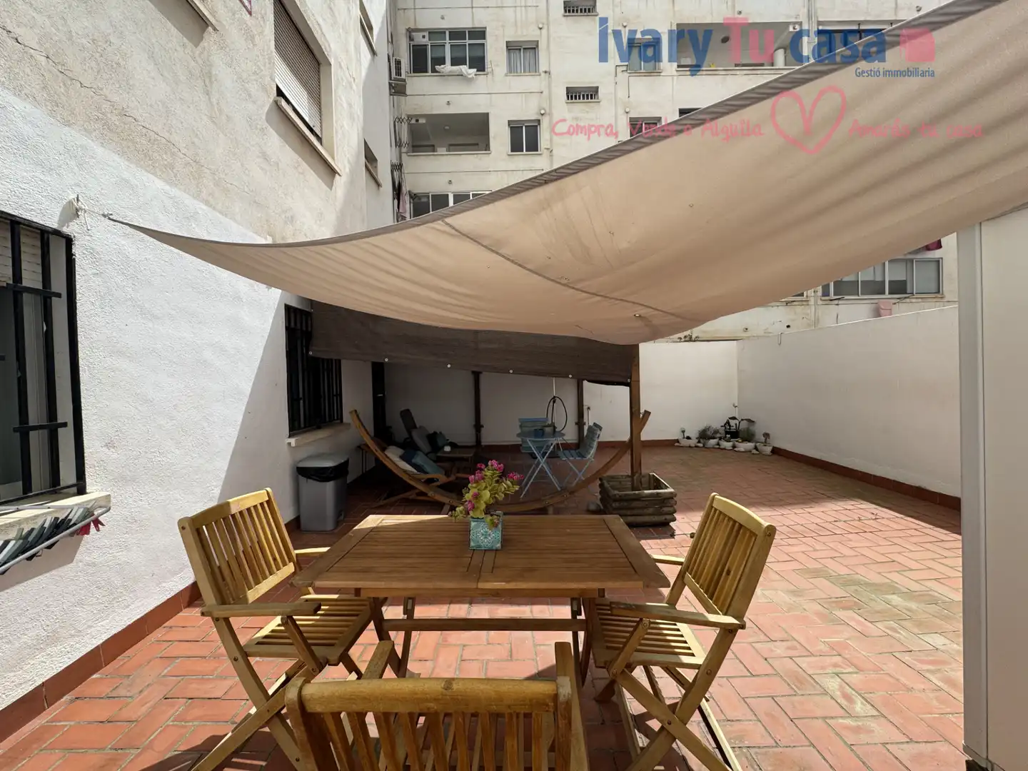 Terraza de Piso en venta en Castellón de la Plana / Castelló de la Plana con Calefacción, Terraza y Balcón