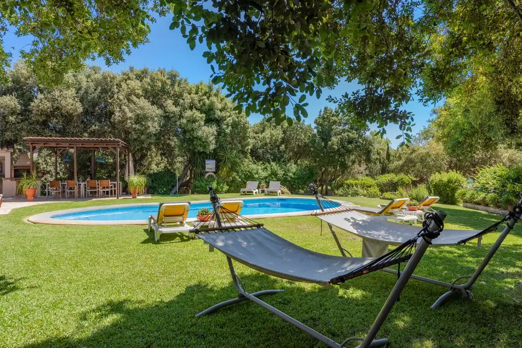 Jardín de Finca rústica en venta en Pollença con Aire acondicionado, Calefacción y Jardín privado