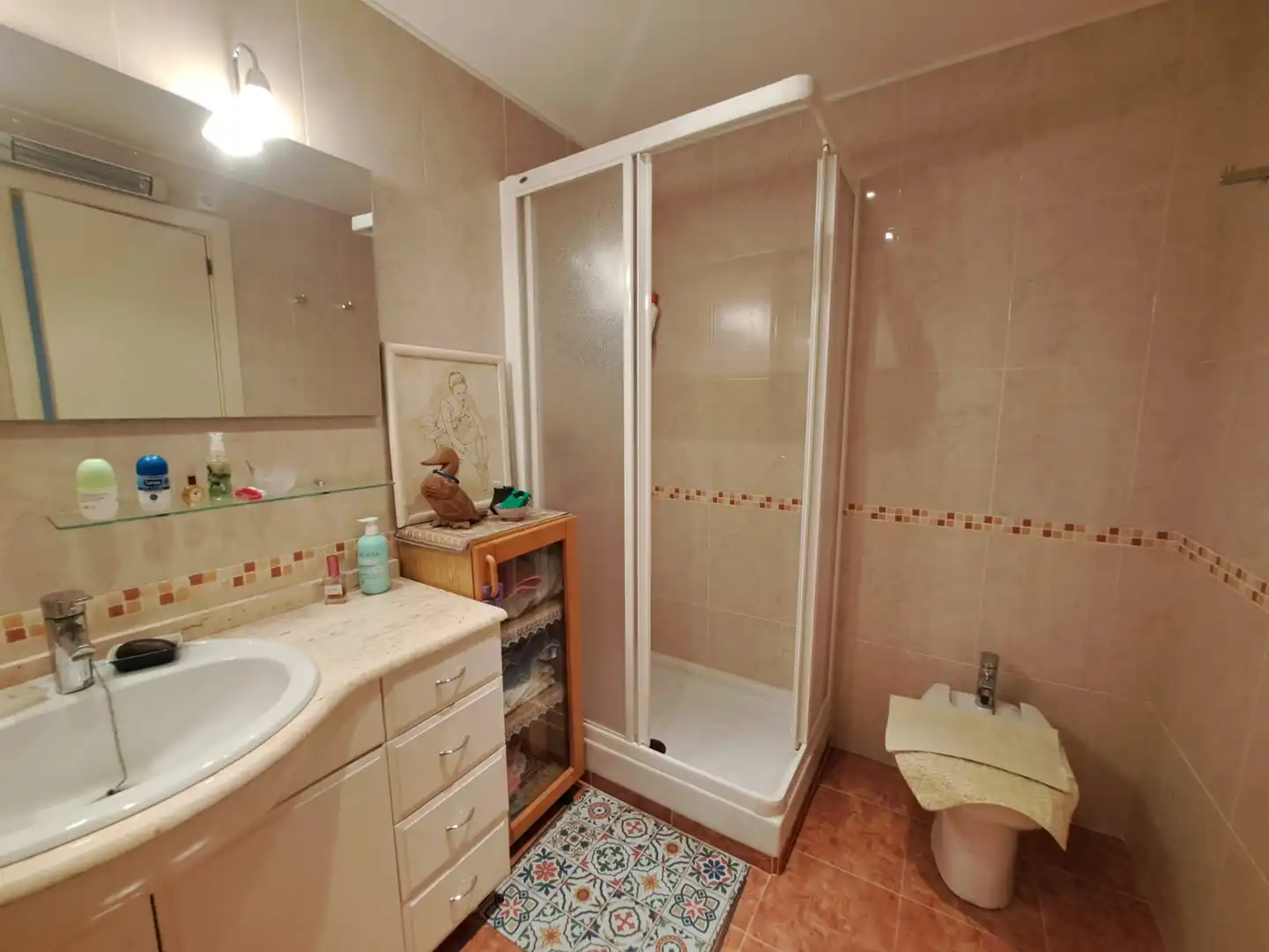 Badezimmer von Wohnung zum Verkauf in Murcia mit Klimaanlage, Heizung und Abstellraum