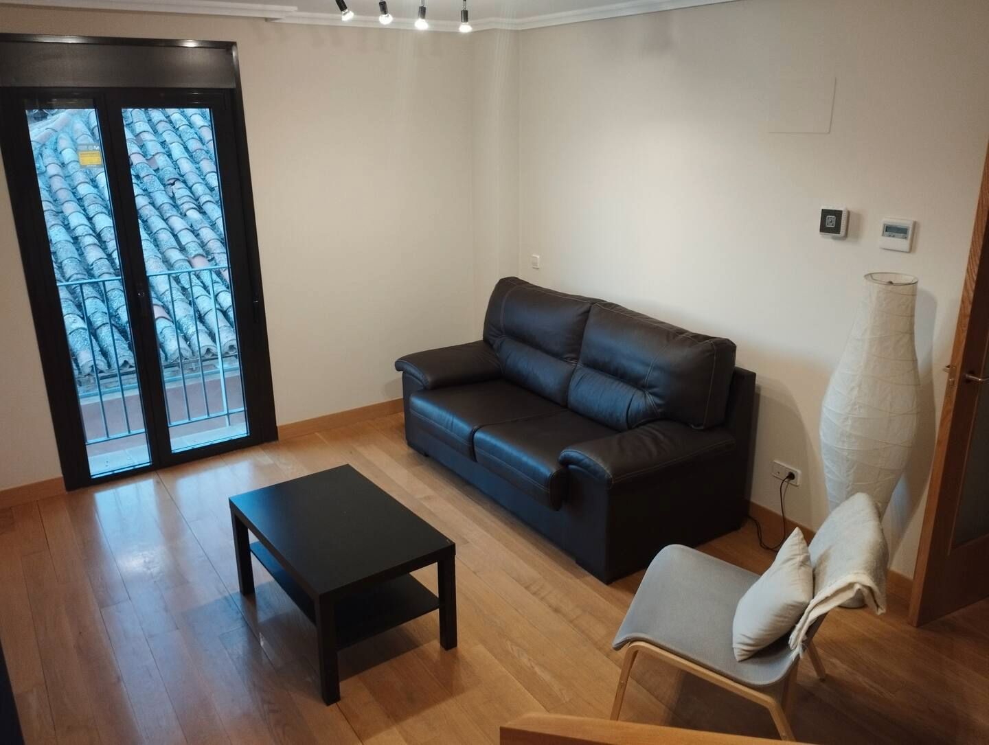 Sala d'estar de Pis de lloguer en Guadalajara Capital amb Aire condicionat, Moblat i TV