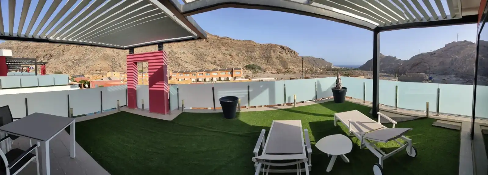 Terraza de Casa o chalet en venta en Mogán con Aire acondicionado, Jardín privado y Terraza