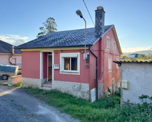 Exterior view of House or chalet for sale in Trabada  with Storage room