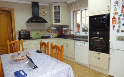 Kitchen of Single-family semi-detached for sale in Rubí  with Heating, Terrace and Storage room