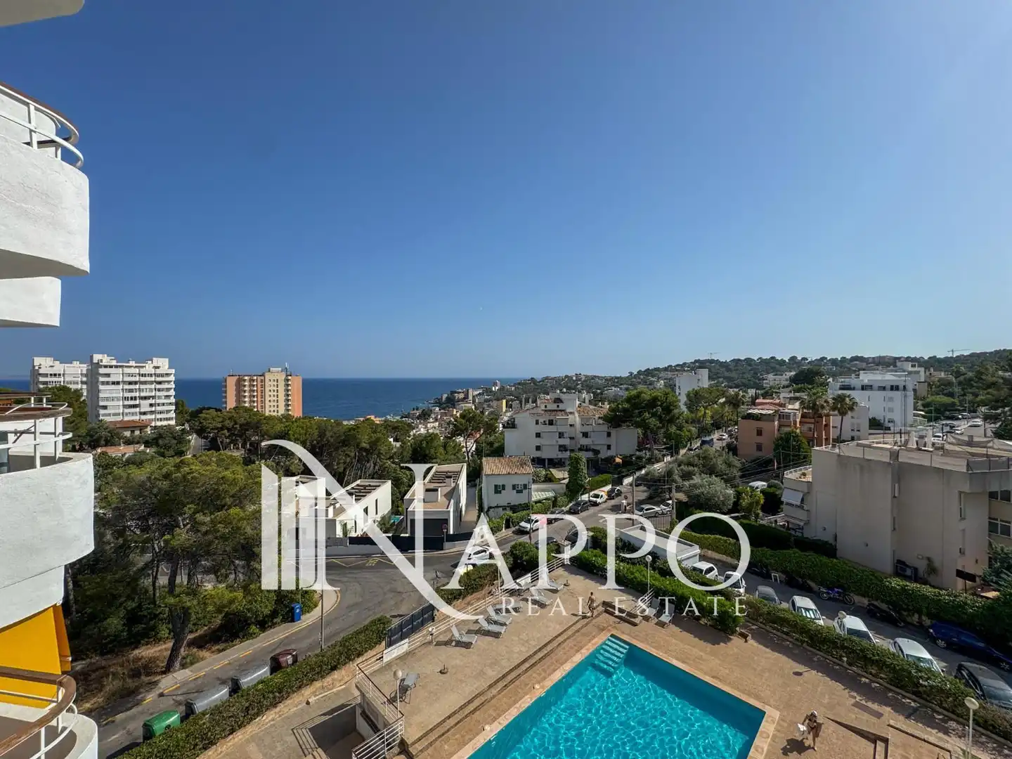 Terrasse von Wohnung zur Miete in  Palma de Mallorca mit Klimaanlage, Heizung und Terrasse