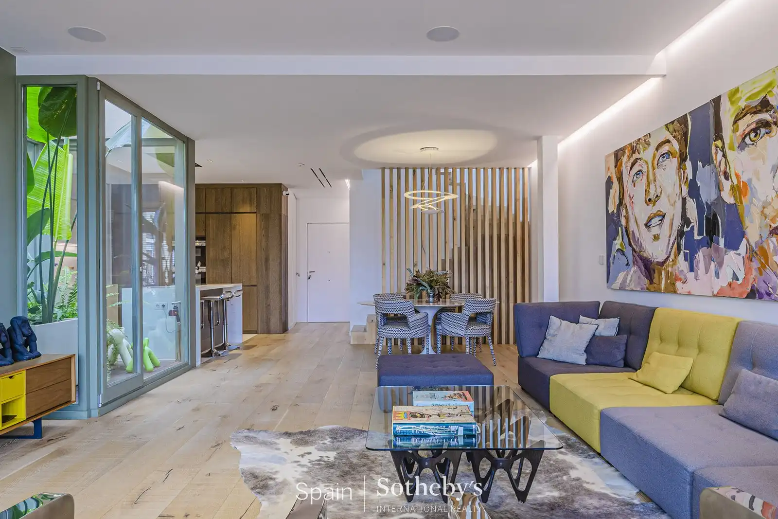 Sala d'estar de Àtic en venda en Barcelona amb Aire condicionat, Calefacció i Terrassa