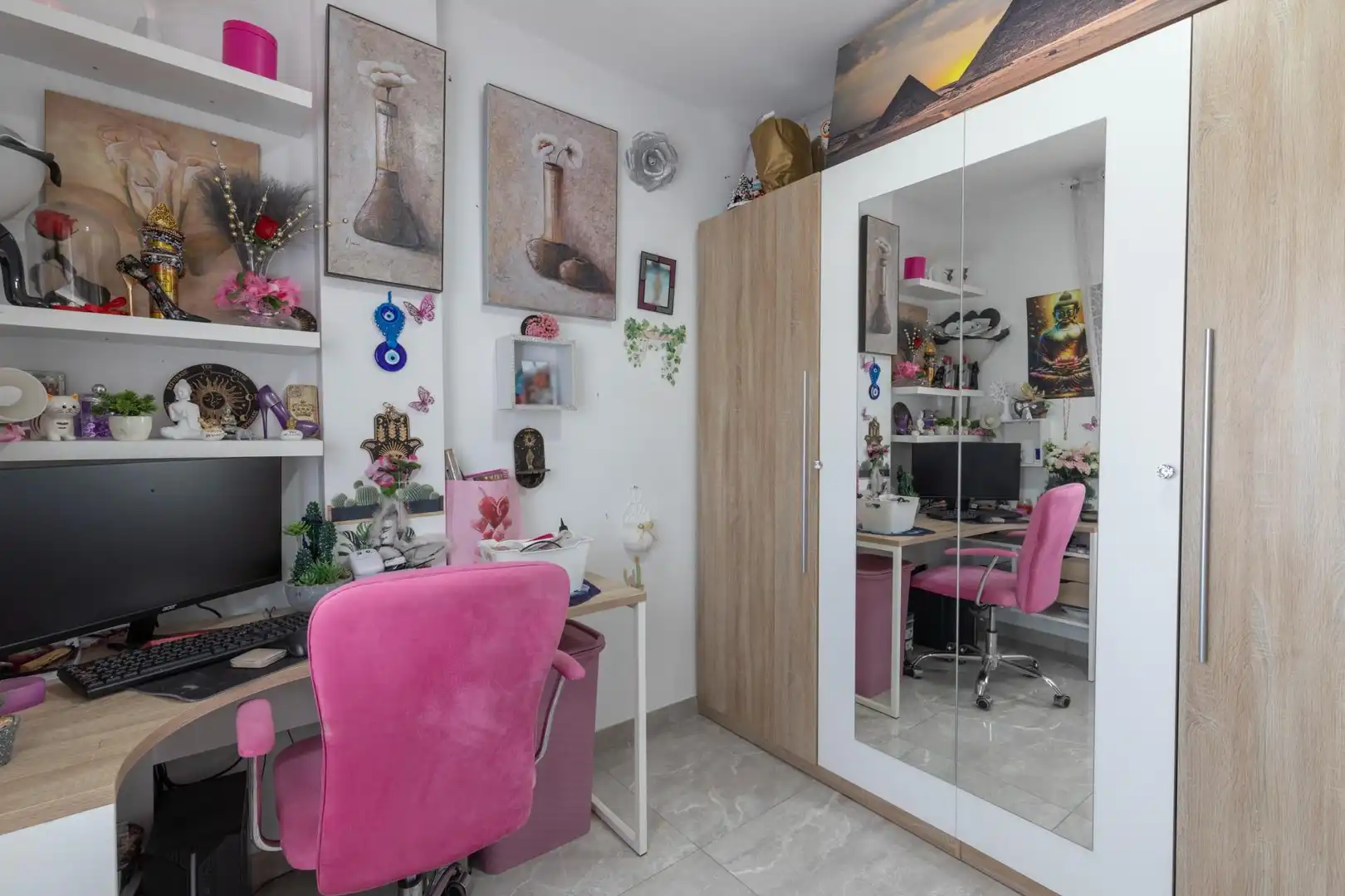 Bedroom of Houses for sale in Láchar  with Air Conditioner, Heating and Swimming Pool