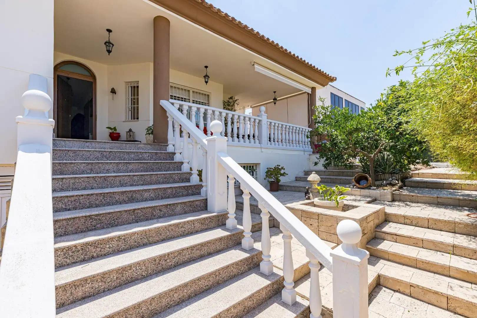 Exterior view of Houses for sale in Molina de Segura  with Air Conditioner, Private garden and Terrace