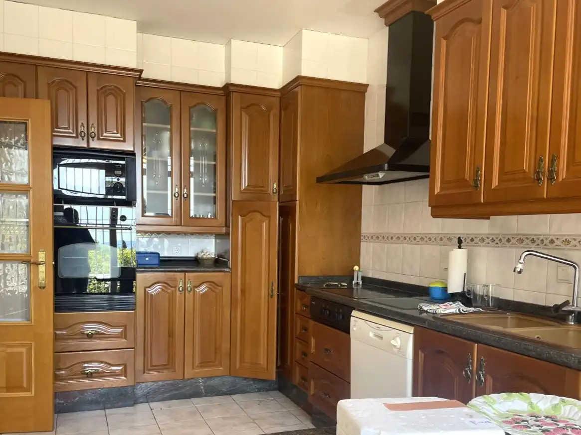 Cuina de Casa o xalet en venda en Cocentaina amb Aire condicionat, Terrassa i Piscina