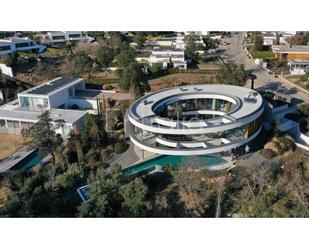 Vista exterior de Casa o xalet en venda en Caldes de Malavella amb Aire condicionat, Calefacció i Jardí privat