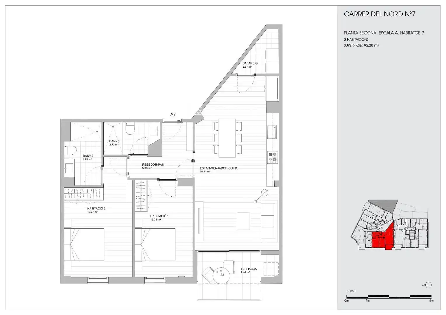 Flat for sale in del Nord, Centre