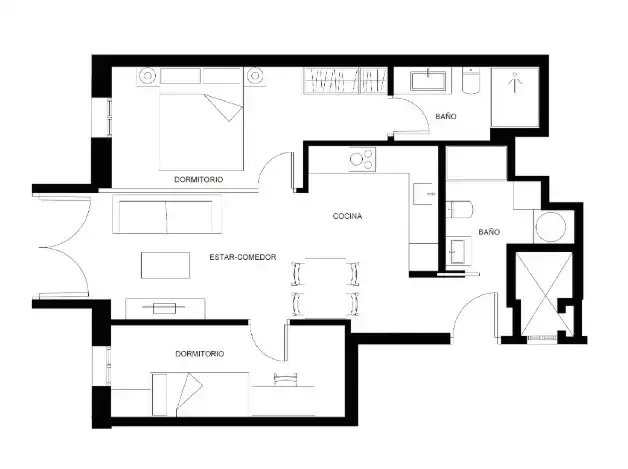 Apartment with terrace to rent in Eixample, imagen 13