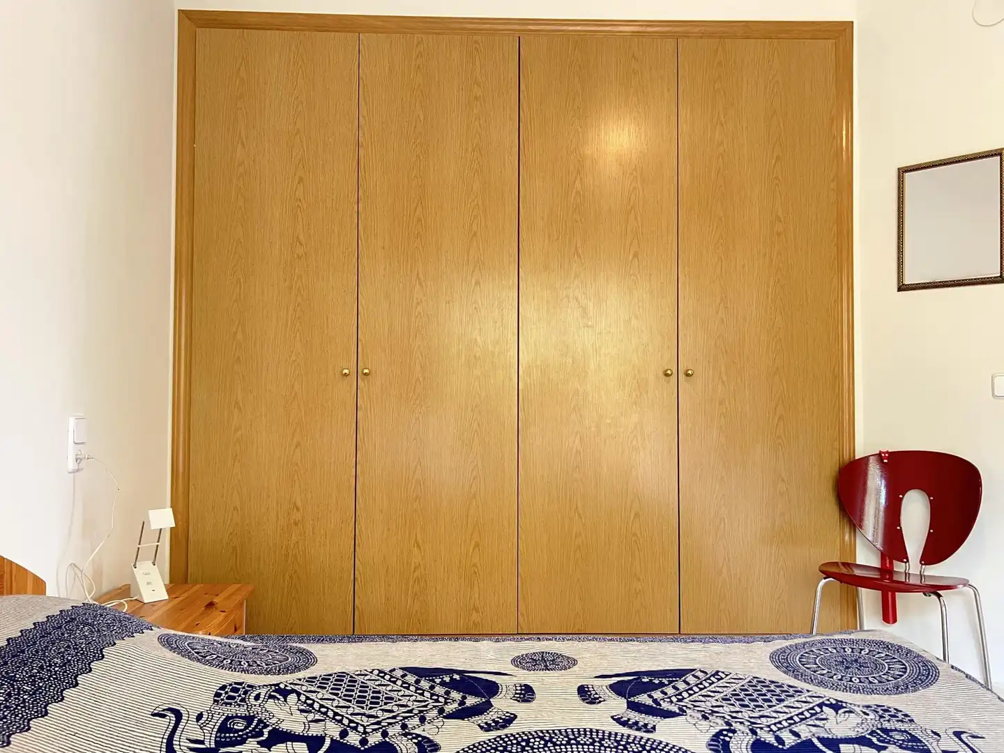 Schlafzimmer von Wohnung zum Verkauf in Torroella de Fluvià mit Klimaanlage, Privatgarten und Terrasse
