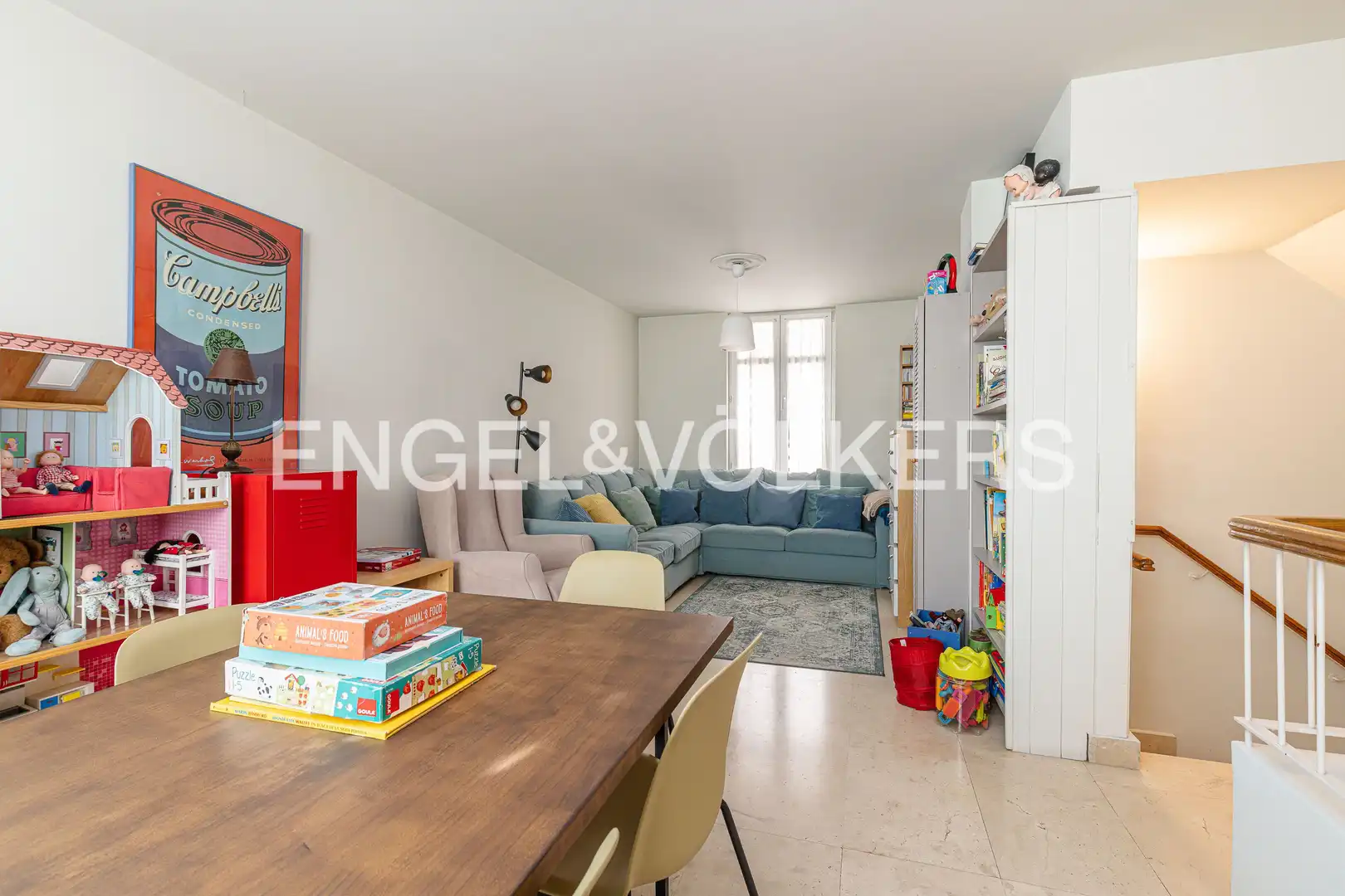 Sala de estar de Casa o chalet en venta en Pozuelo de Alarcón con Aire acondicionado, Calefacción y Jardín privado