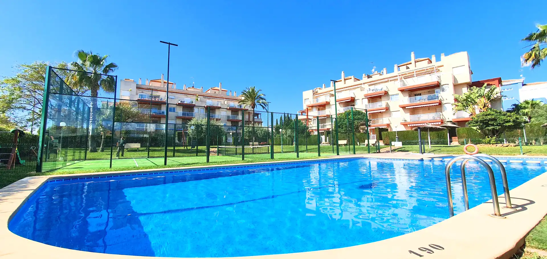 Swimming pool of Apartments for rent in Dénia  with Air Conditioner, Heating and Terrace