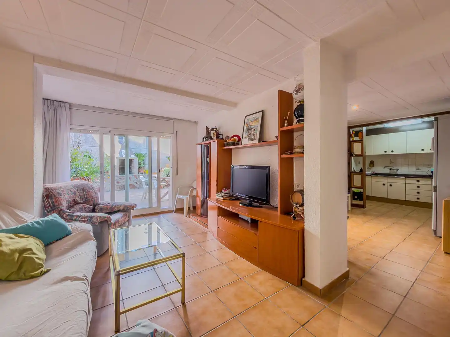 Living room of Houses for sale in Terrassa  with Heating, Terrace and Storage room