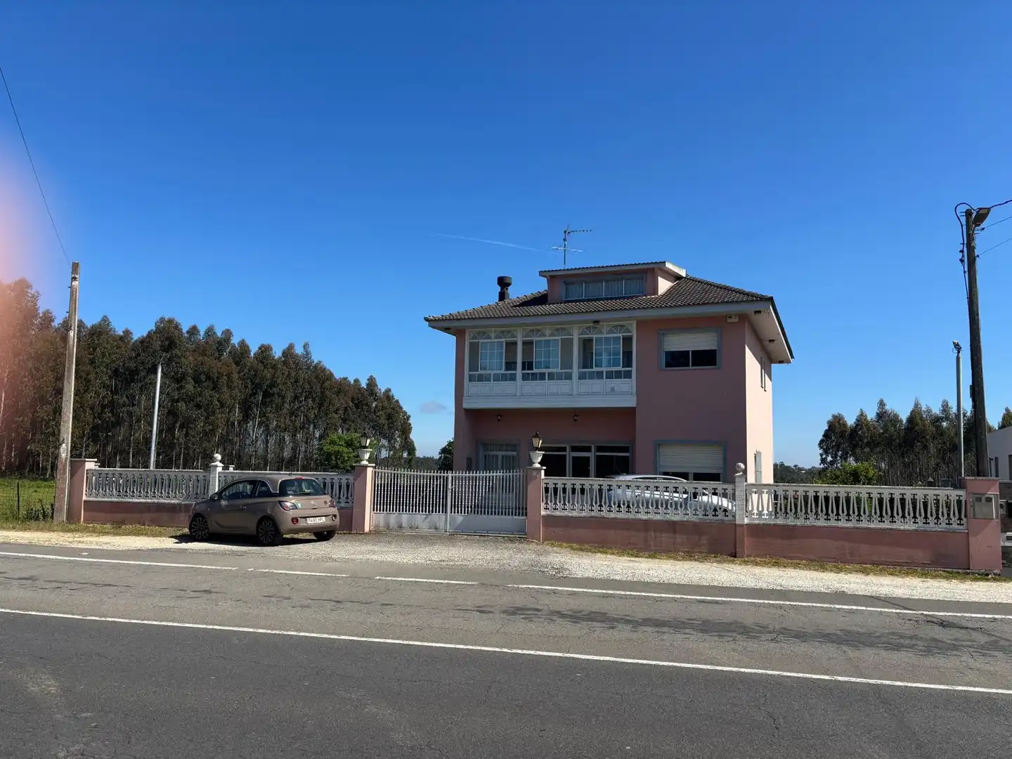 Exterior view of Houses for sale in Ponteceso  with Furnished, Oven and Microwave