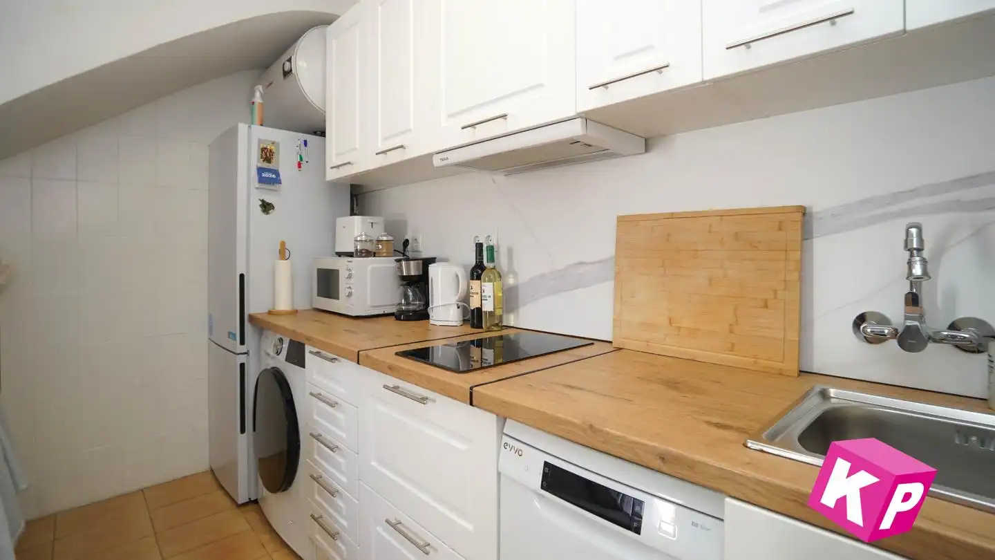 Cuina de Casa o xalet en venda en Santa Pola amb Aire condicionat, Terrassa i Moblat