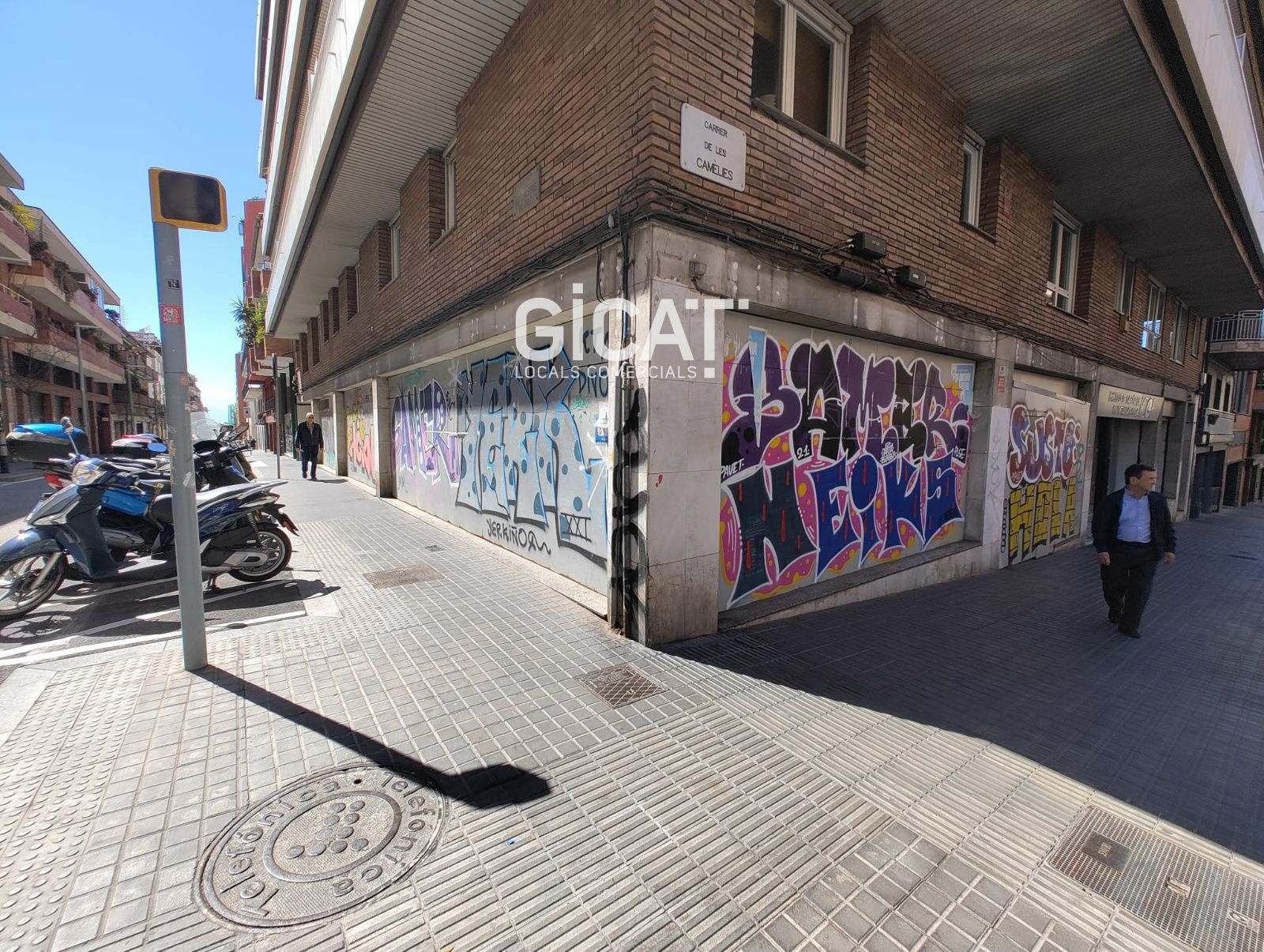 Vista exterior de Local de lloguer en  Barcelona Capital amb Aire condicionat