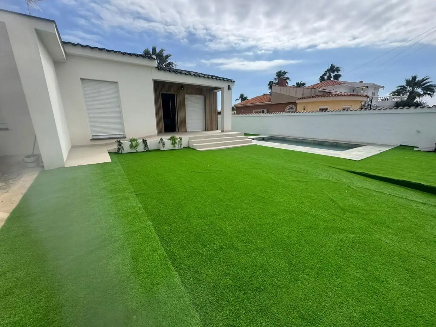 Terraza de Casa o chalet en venta en Torrevieja con Piscina