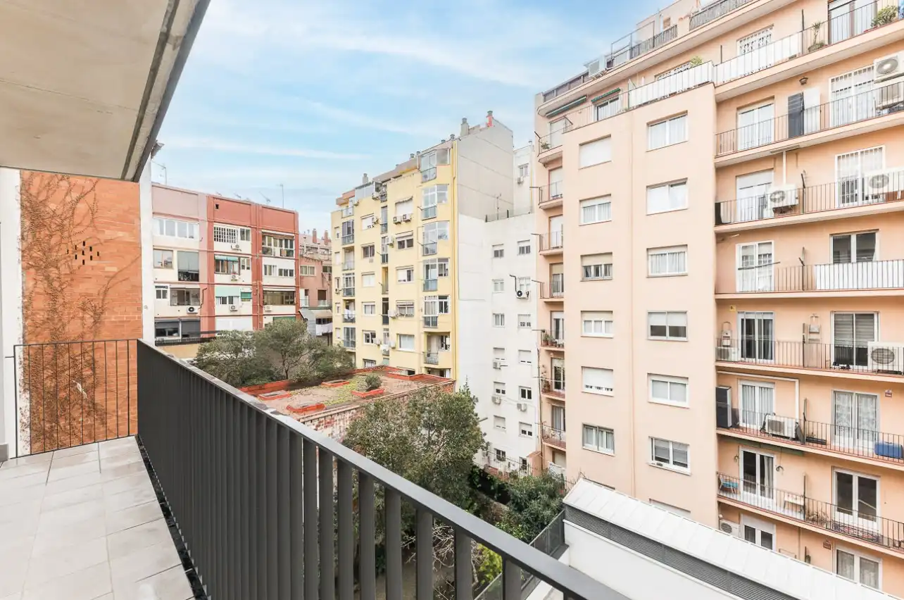 Vista exterior de Apartament de lloguer en Barcelona amb Aire condicionat, Calefacció i Terrassa