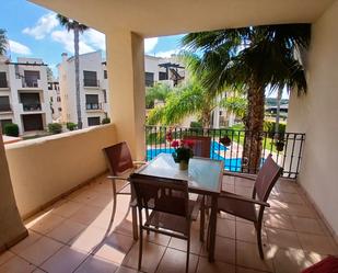 Terrace of Flat for sale in San Javier  with Air Conditioner, Heating and Terrace