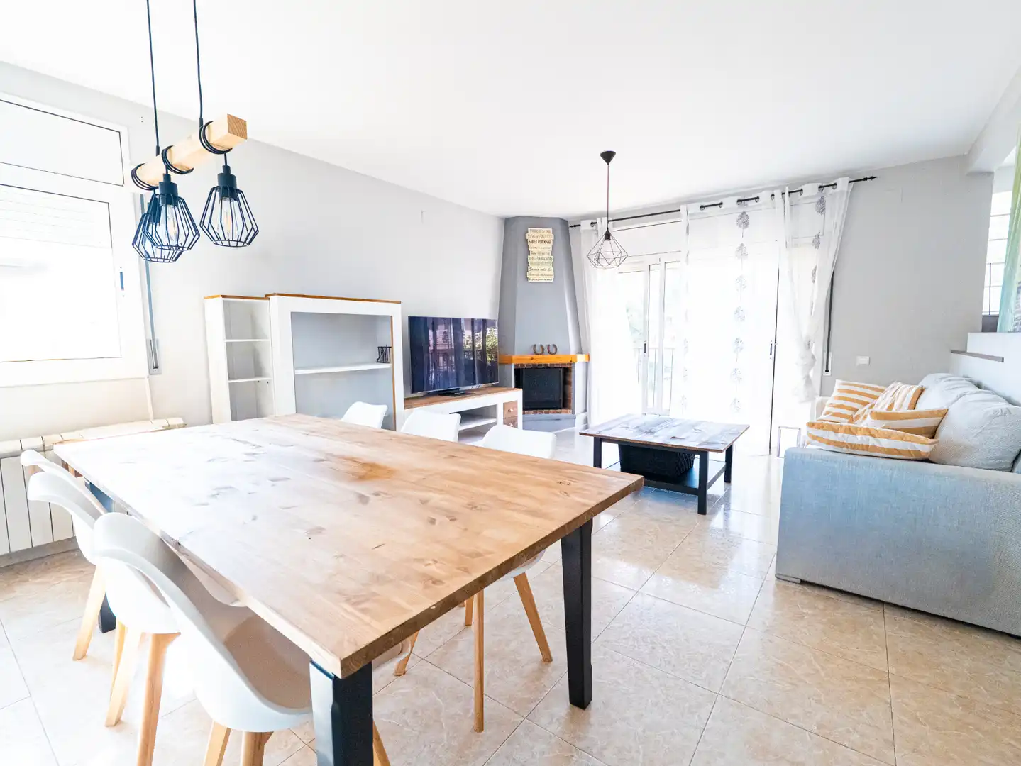Living room of Detached homes for sale in Calafell  with Heating, Private garden and Terrace