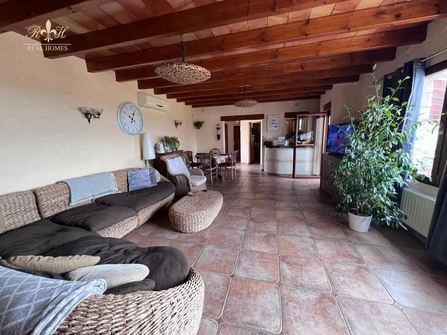 Living room of Houses for sale in L'Alfàs del Pi  with Air Conditioner, Heating and Terrace