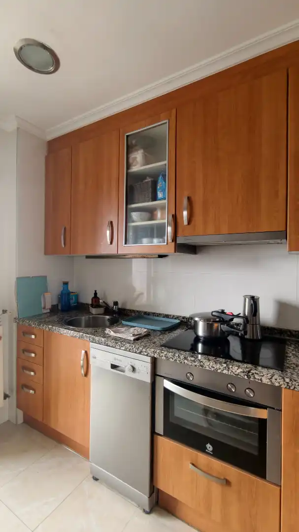 Cuina de Pis en venda en Avilés amb Calefacció, Parquet i Terrassa