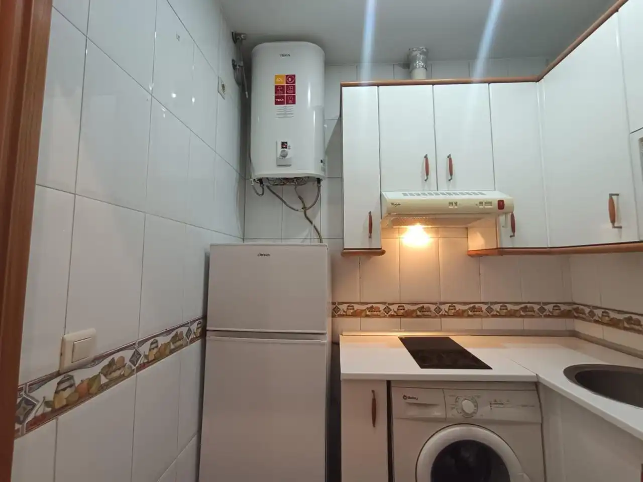 Cuina de Apartament de lloguer en Madrid amb Aire condicionat, Calefacció i Es permeten mascotes