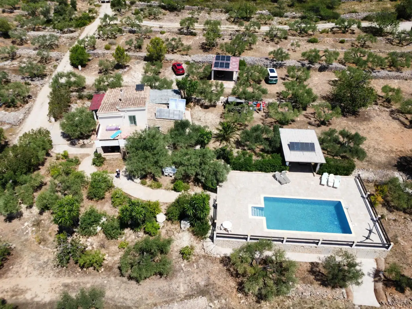 Garten von Country house zum Verkauf in L'Ametlla de Mar  mit Privatgarten, Terrasse und Schwimmbad