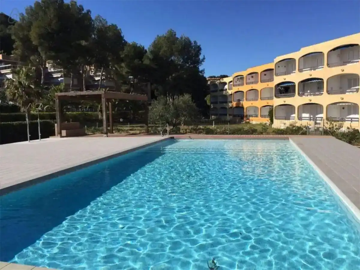 Swimming pool of Flat for rent in Tarragona  with Air Conditioner, Private garden and Swimming Pool
