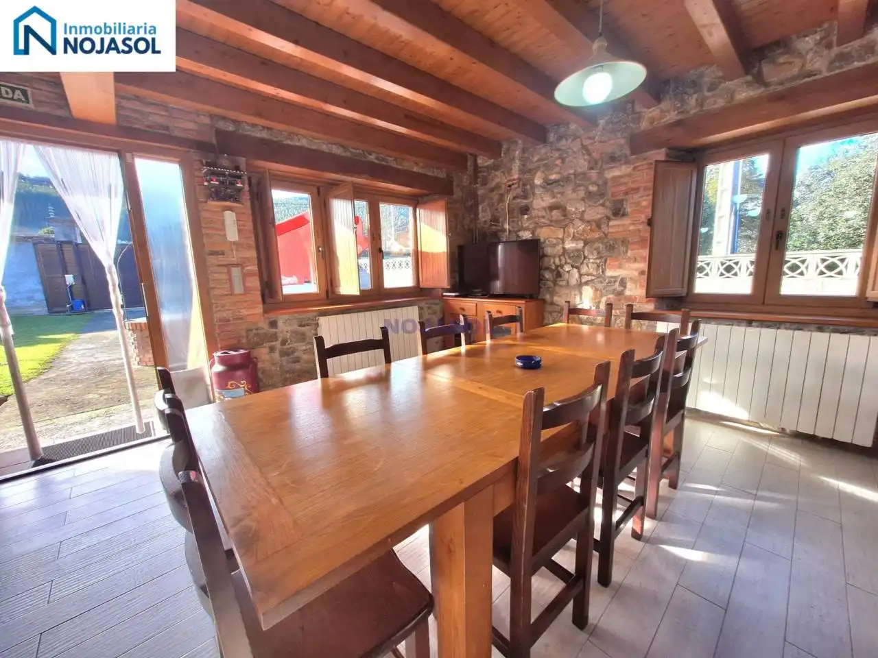 Comedor de Casa o chalet de alquiler en Noja con Calefacción, Jardín privado y Terraza