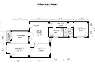 Flat to share in  Valencia Capital  with Air Conditioner, Heating and Washing machine