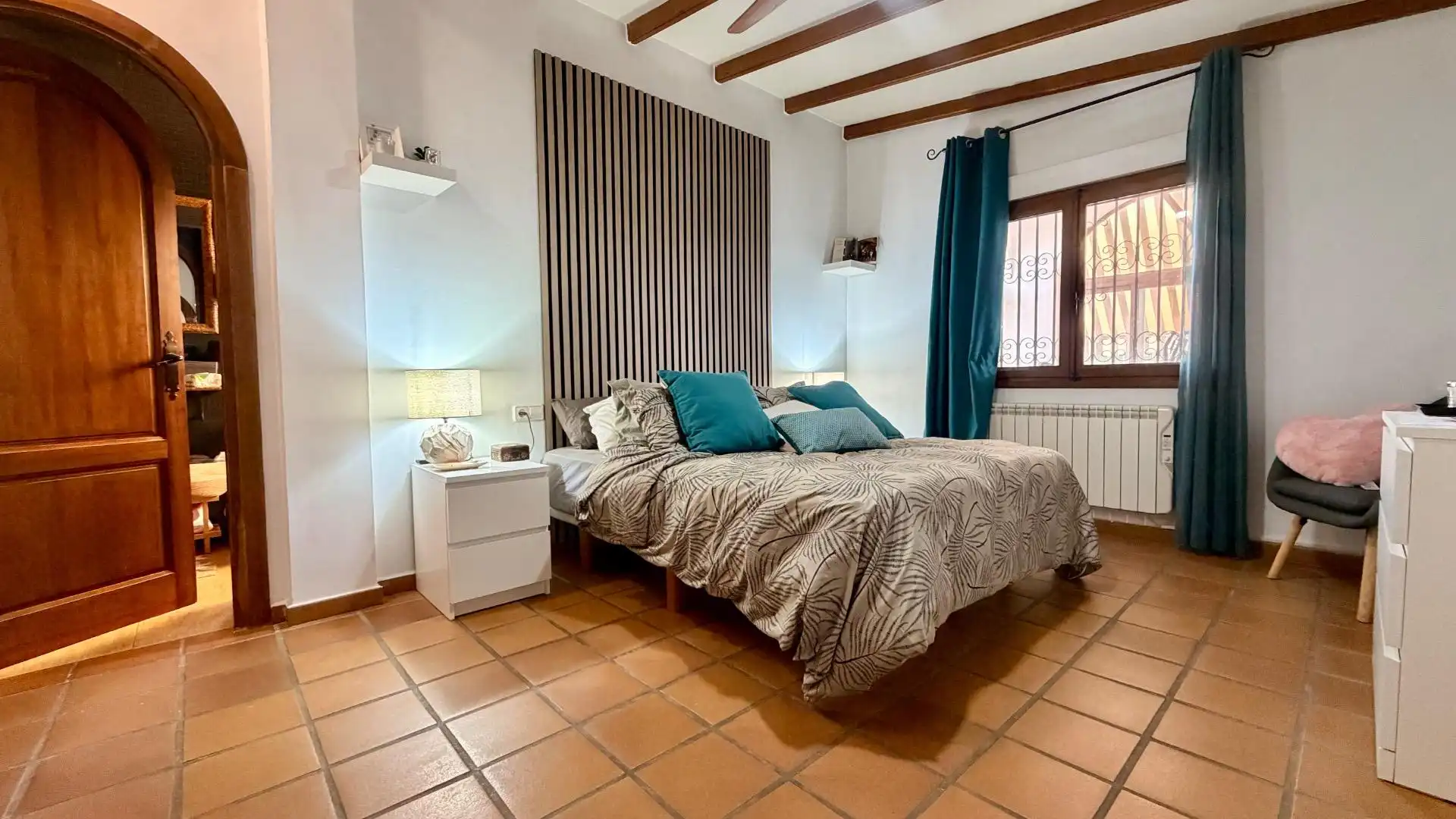 Bedroom of Houses for sale in Elche / Elx  with Air Conditioner, Private garden and Terrace