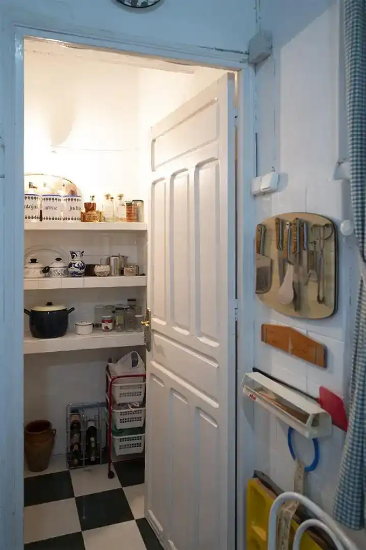 Cocina de Dúplex para compartir en Las Pedroñeras    con Parquet, Amueblado y Horno