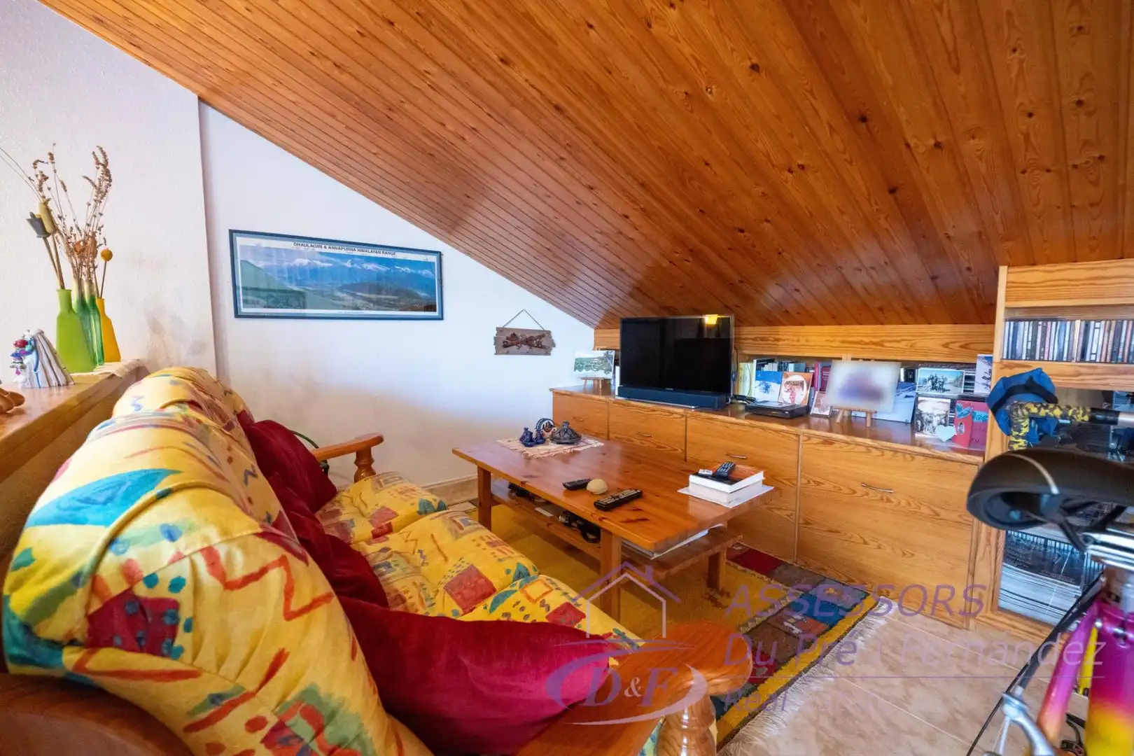 Sala d'estar de Casa adosada en venda en Premià de Dalt amb Aire condicionat, Calefacció i Jardí privat