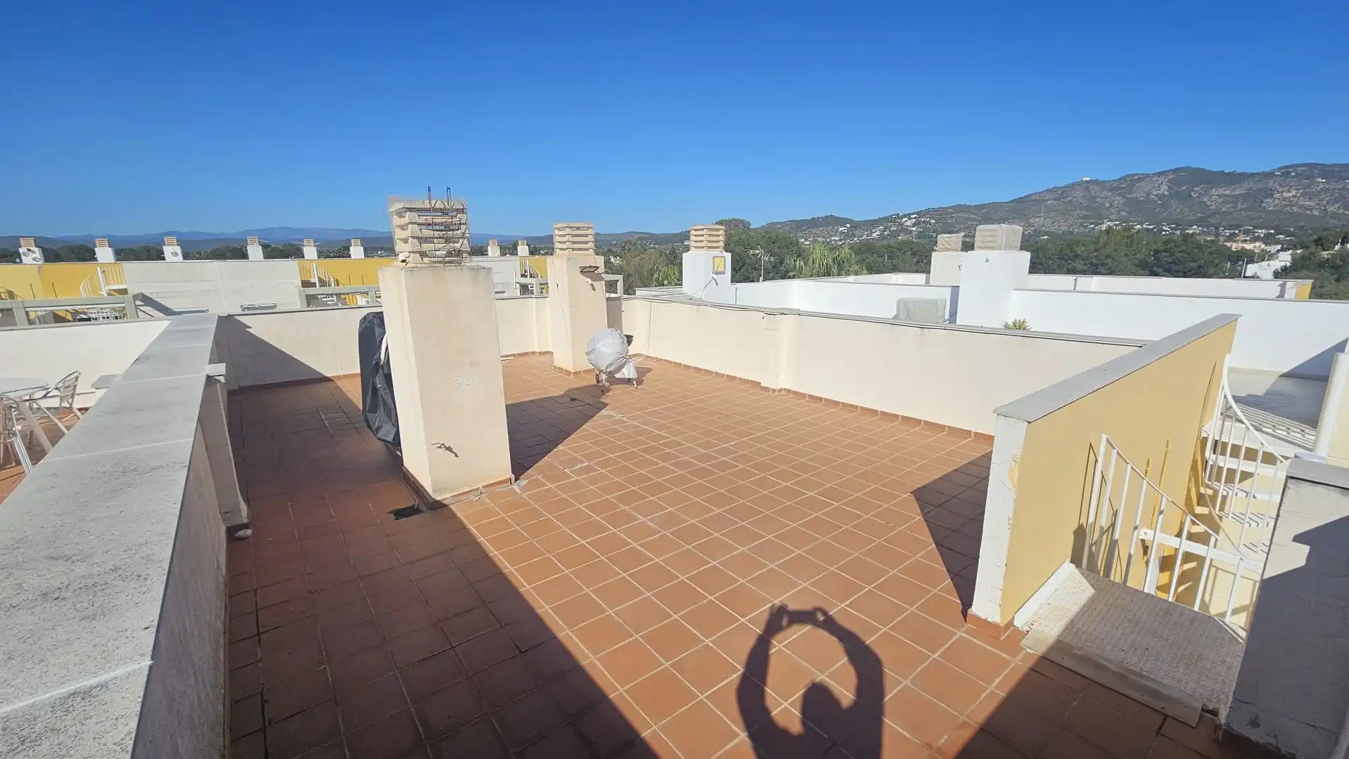 Terraza de Ático en venta en Alcalà de Xivert con Aire acondicionado, Calefacción y Jardín privado