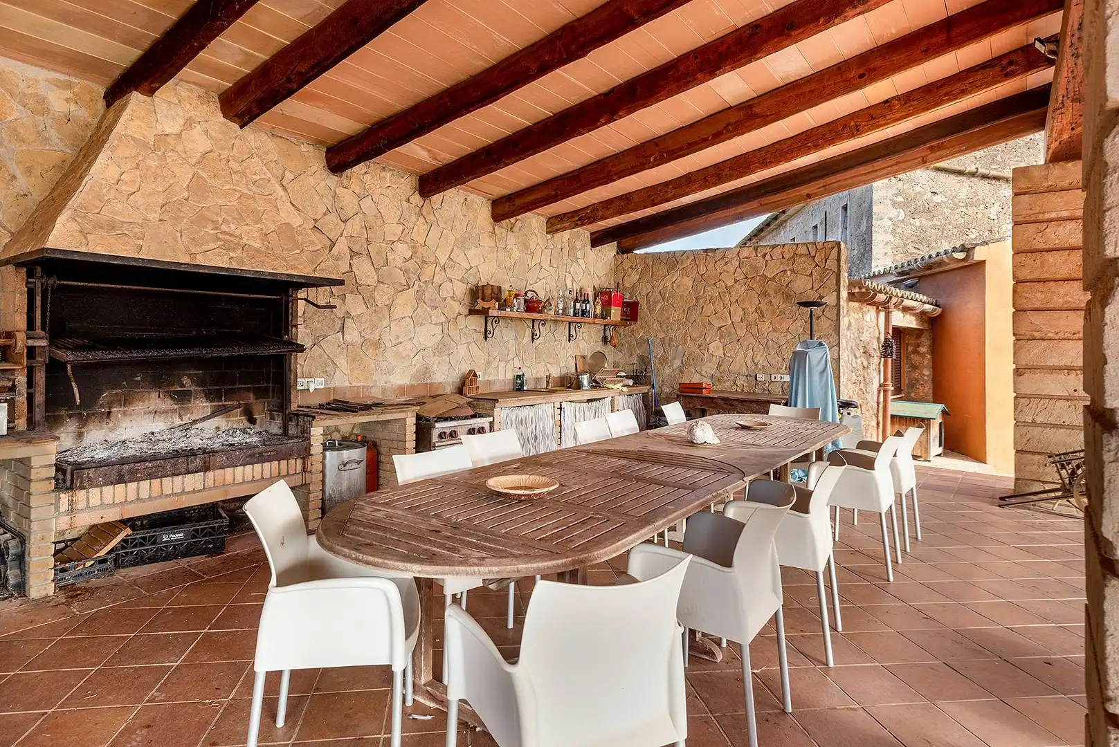 Terraza de Finca rústica en venta en  Palma de Mallorca con Calefacción, Jardín privado y Terraza