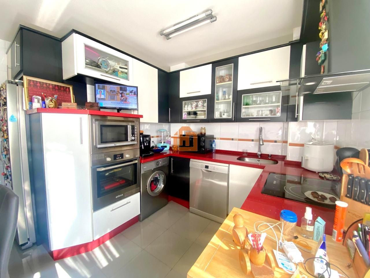 Kitchen of Apartment for sale in San Andrés del Rabanedo  with Heating, Parquet flooring and Storage room