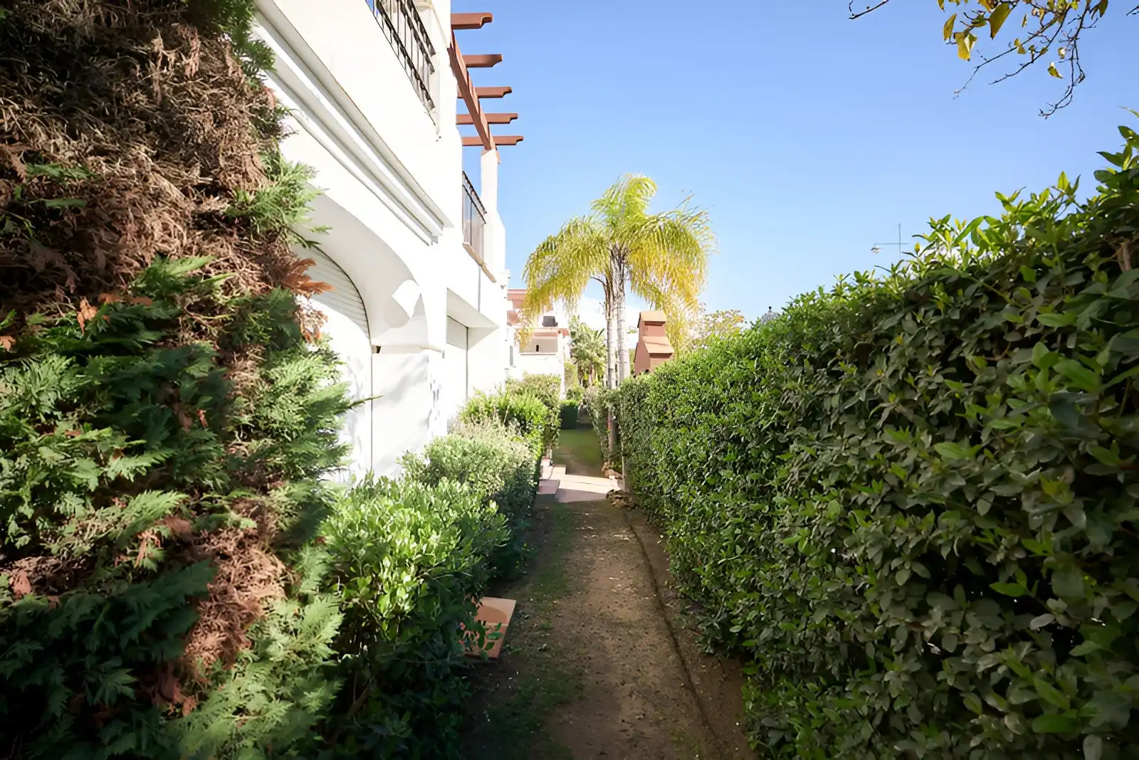 Vista exterior de Planta baixa en venda en Marbella amb Aire condicionat, Terrassa i Traster