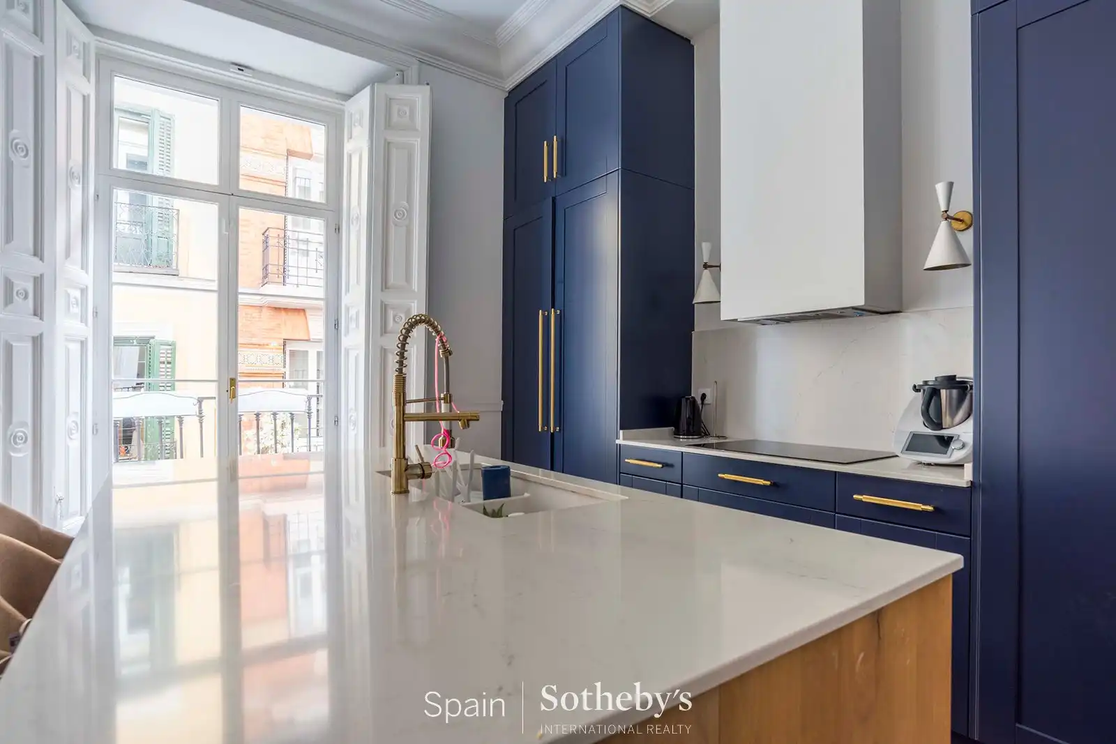 Cocina de Apartamento en venta en Madrid con Aire acondicionado, Calefacción y Terraza