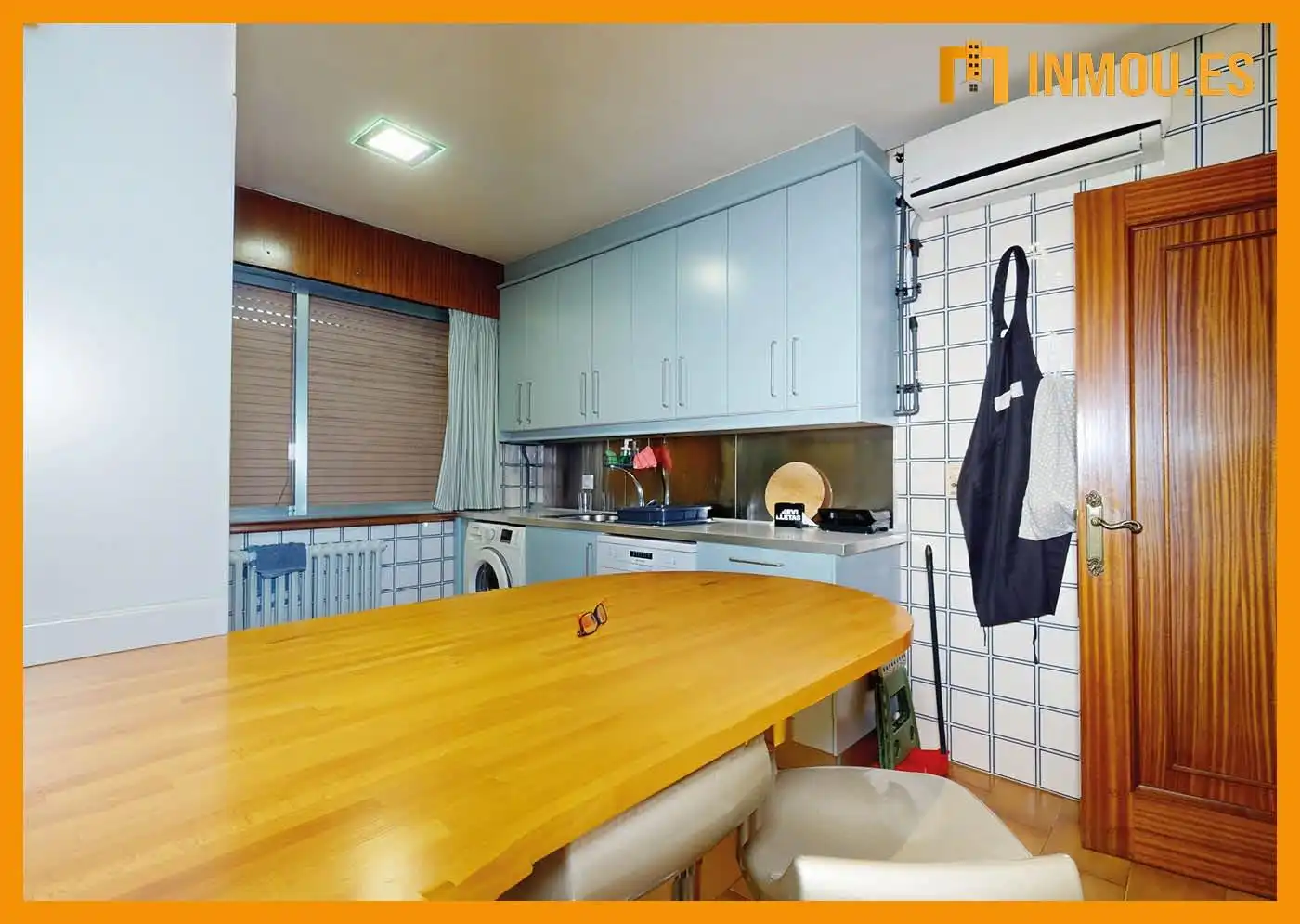 Cocina de Piso de alquiler en Ourense Capital  con Aire acondicionado, Calefacción y Parquet