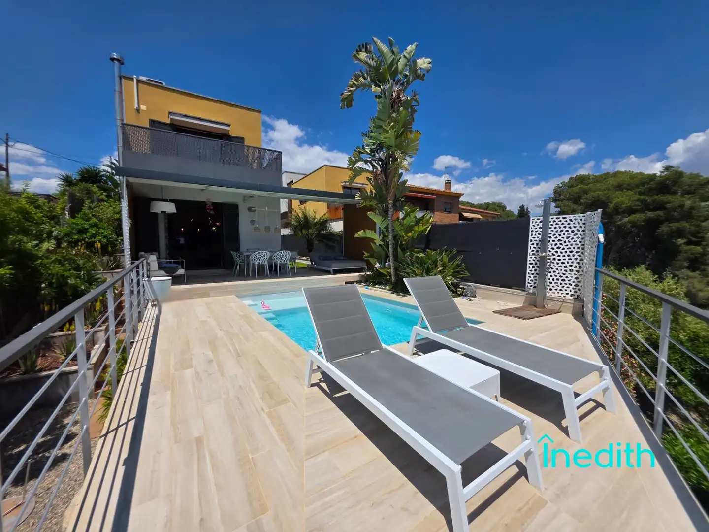 Terraza de Casa o chalet en venta en Cubelles con Aire acondicionado, Calefacción y Jardín privado