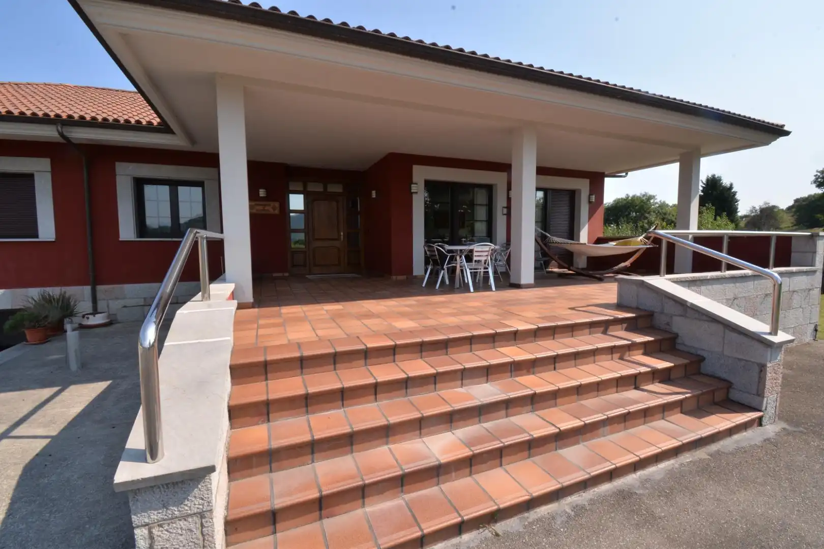 Terraza de Casa o chalet en venta en Oviedo  con Calefacción, Jardín privado y Terraza