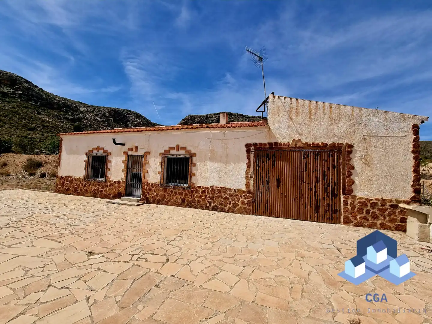 Exterior view of Houses for sale in Lorca  with Terrace and Furnished