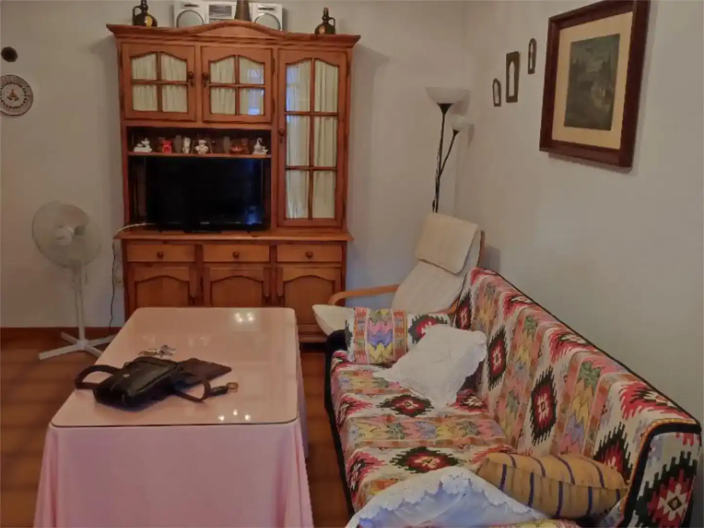 Sala d'estar de Casa adosada de lloguer en Islantilla amb Balcó