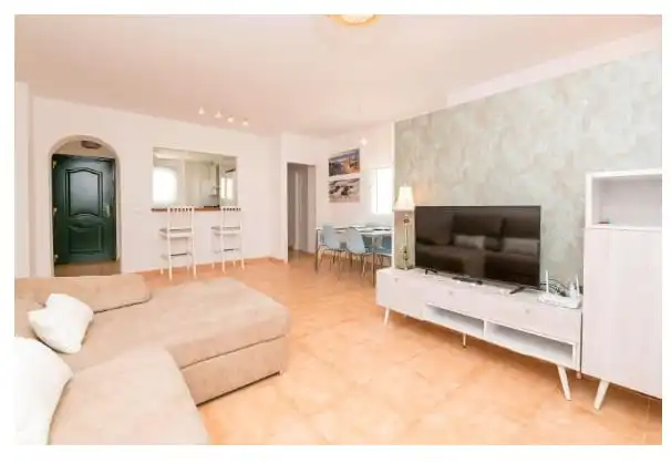 Living room of Flat for rent in Sanlúcar de Barrameda  with Terrace, Furnished and Oven